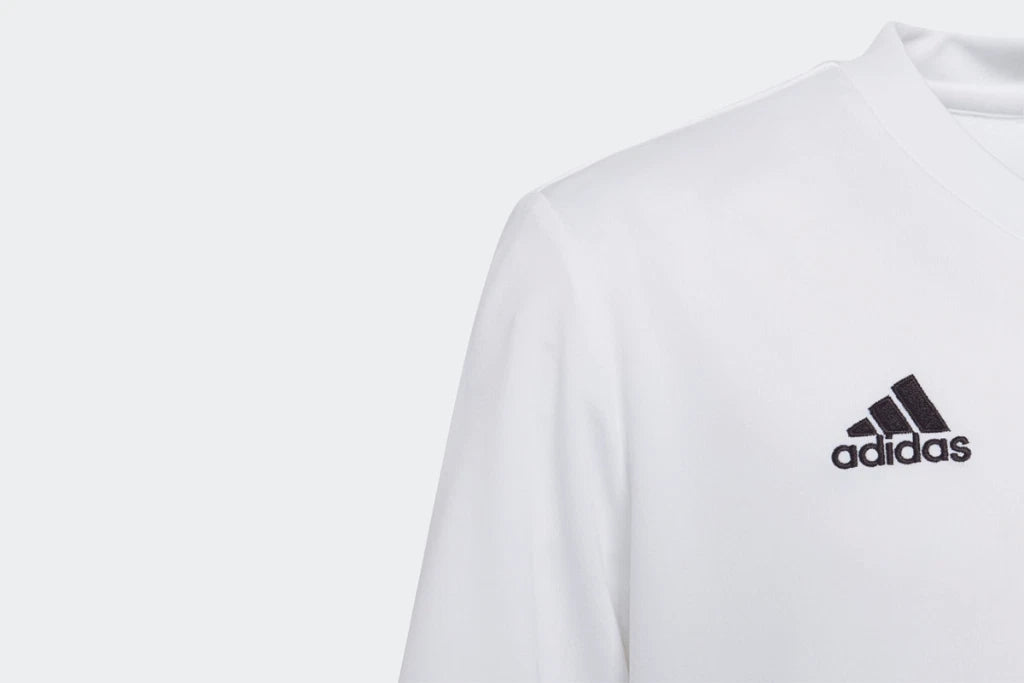 Adidas Unisex Entrada 22 Jersey Tshirt White