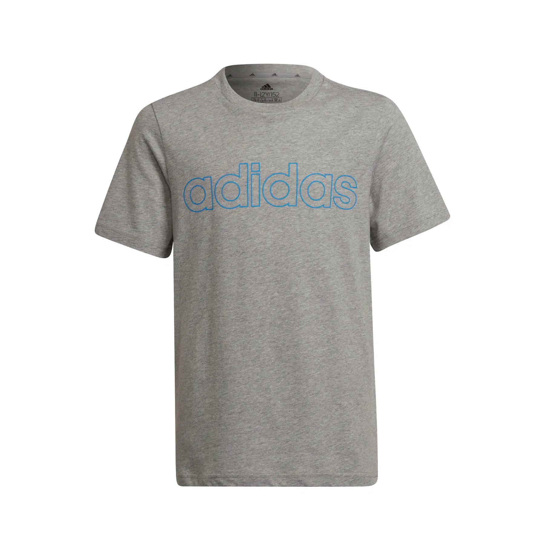 Adidas Unisex Kids Tshirt Grey/Blue
