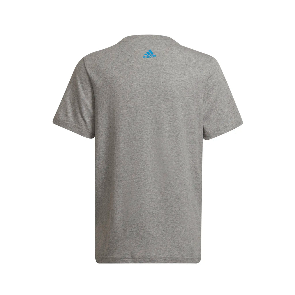 Adidas Unisex Kids Tshirt Grey/Blue