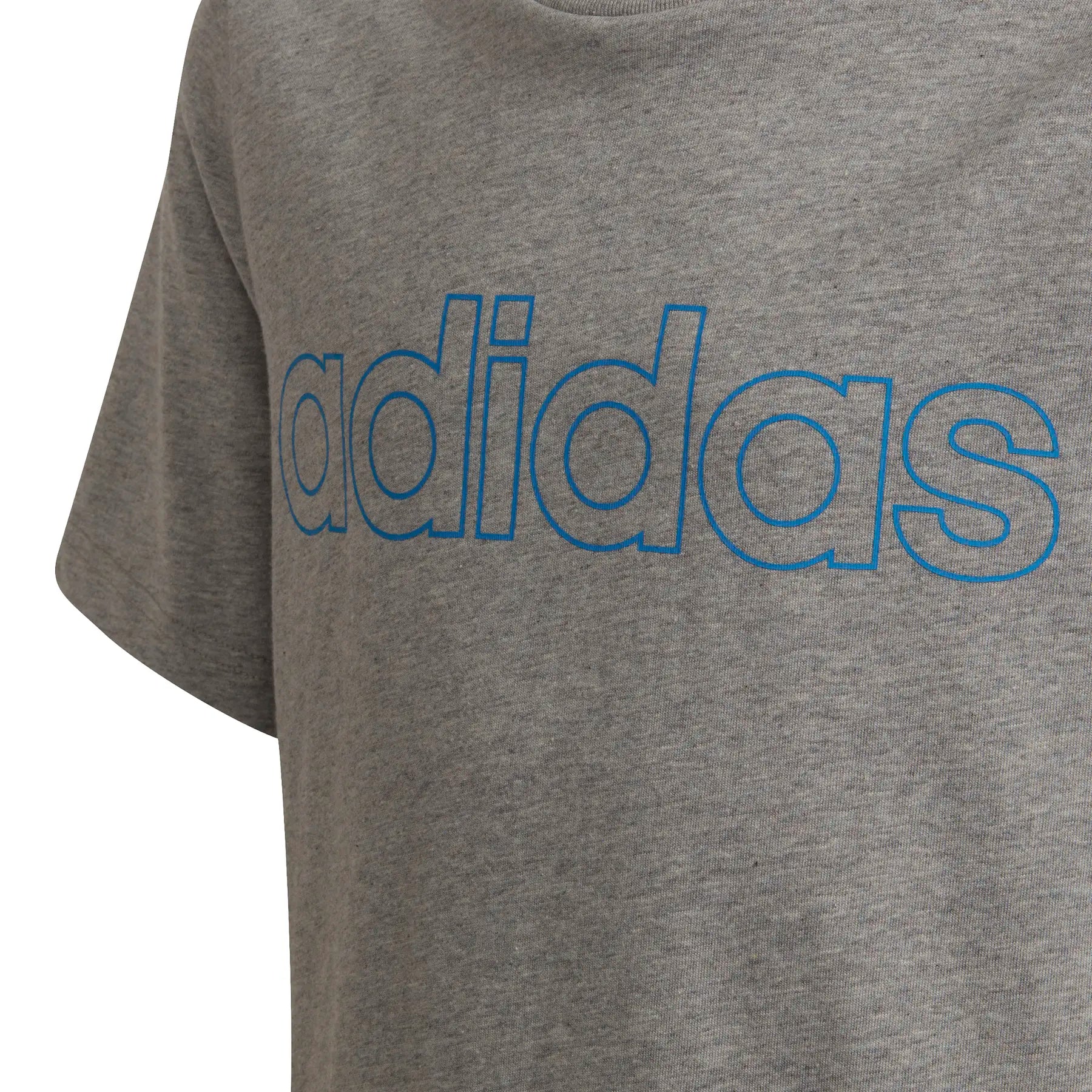 Adidas Unisex Kids Tshirt Grey/Blue