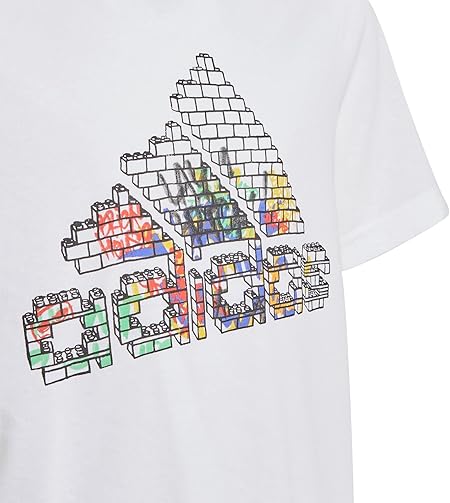 Adidas Unisex Tee Lego Gfx White