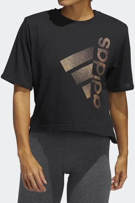 Adidas Women Tee Shirt Black