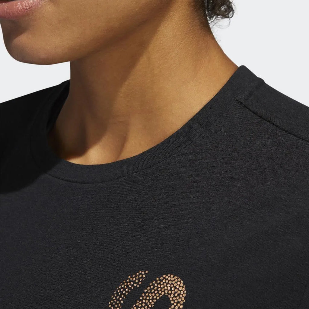 Adidas Women Tee Shirt Black