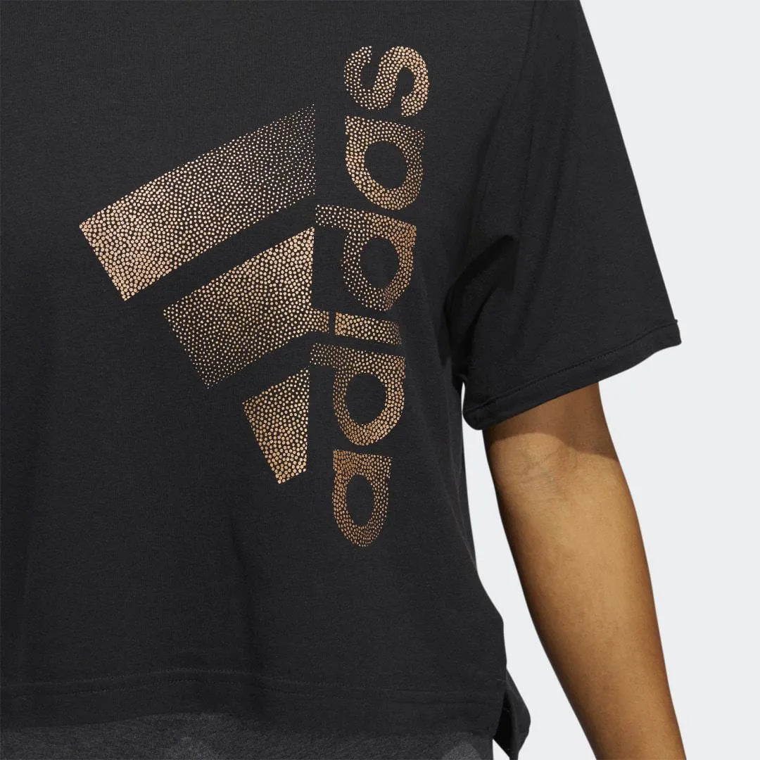 Adidas Women Tee Shirt Black
