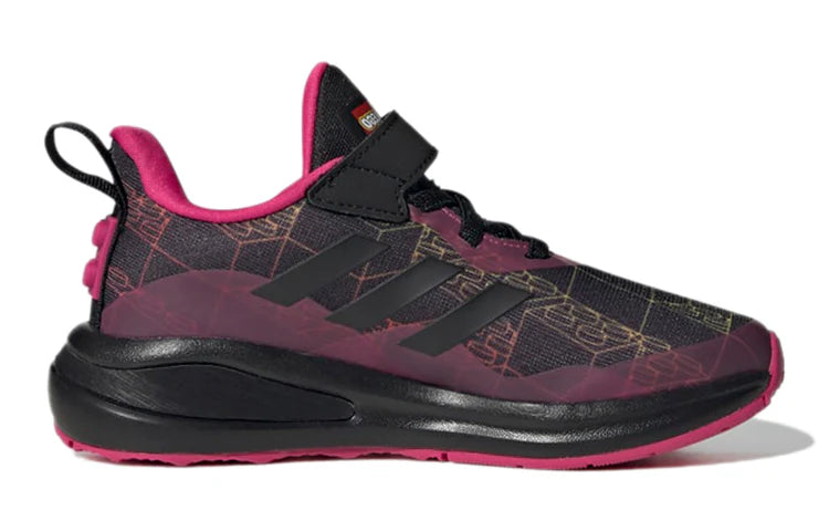 Adidas X Lego Fortarun Shoes Black Real Magenta Brick