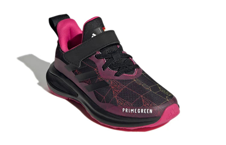Adidas X Lego Fortarun Shoes Black Real Magenta Brick