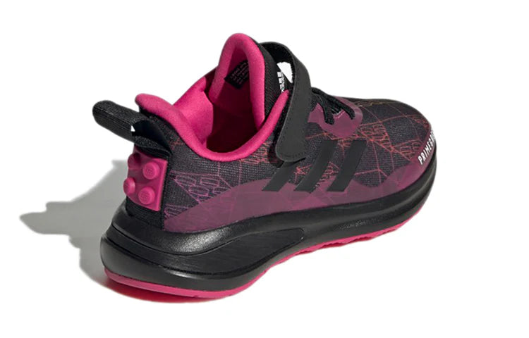 Adidas X Lego Fortarun Shoes Black Real Magenta Brick