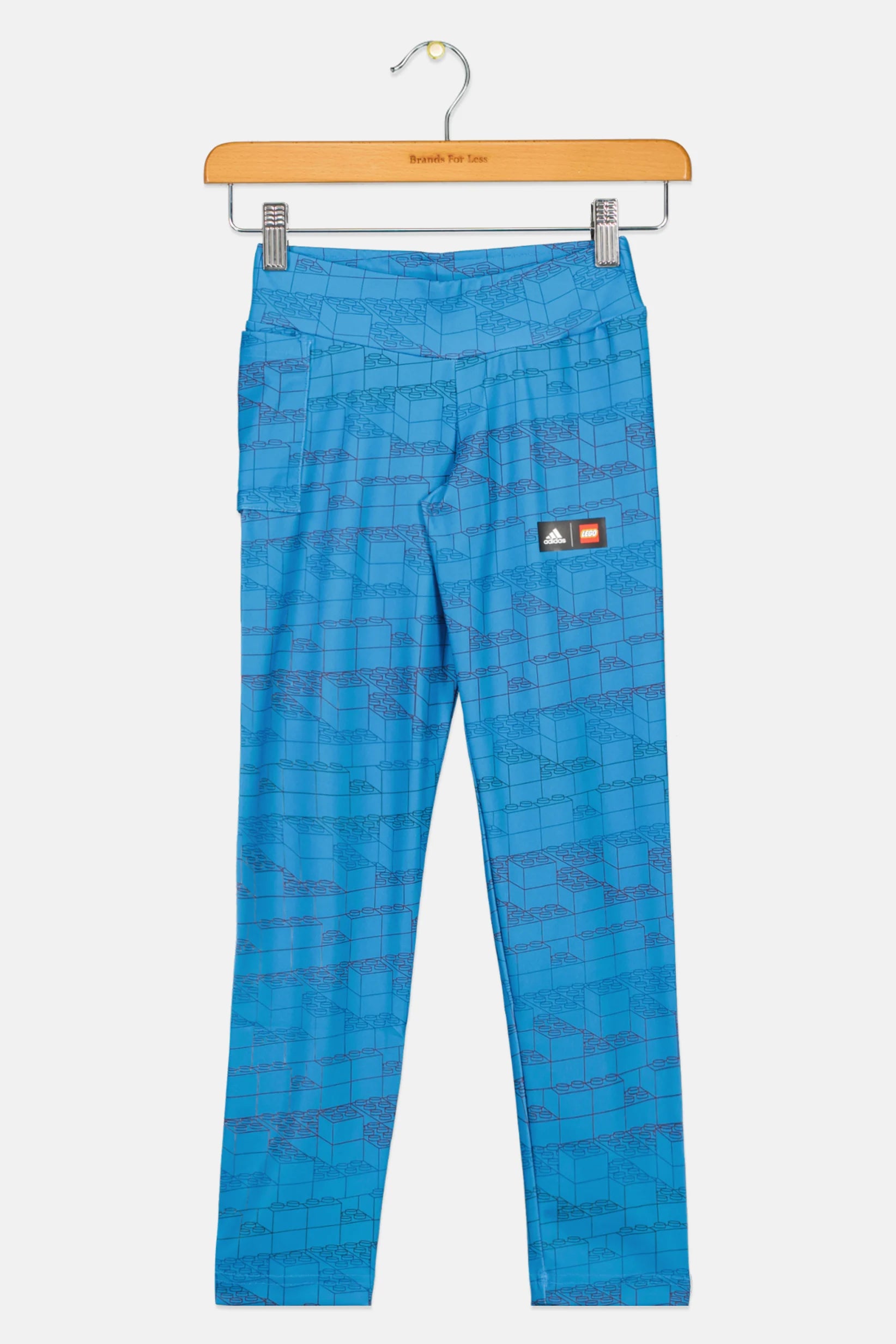 Adidas X Lego Kids Girl Lego Tight Blue