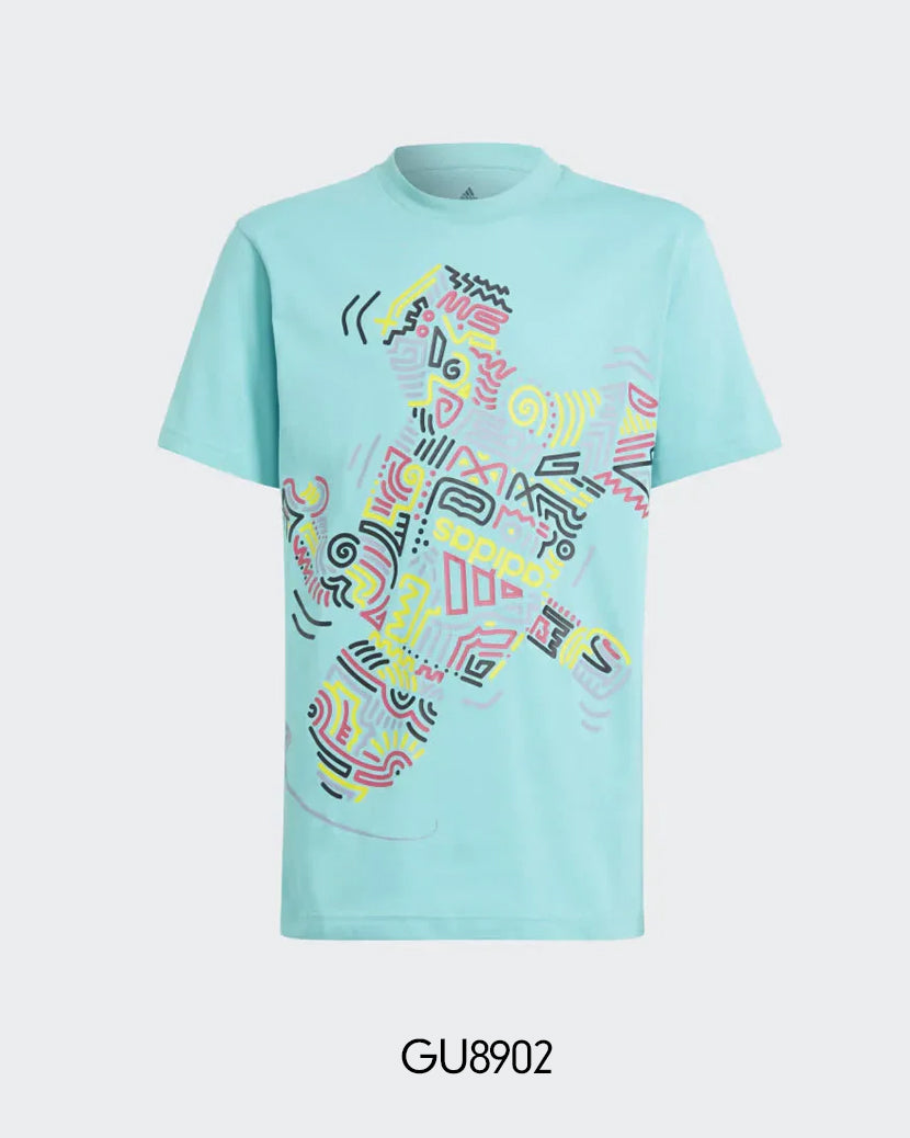 Adidas Kids Boy T-Shirt Black