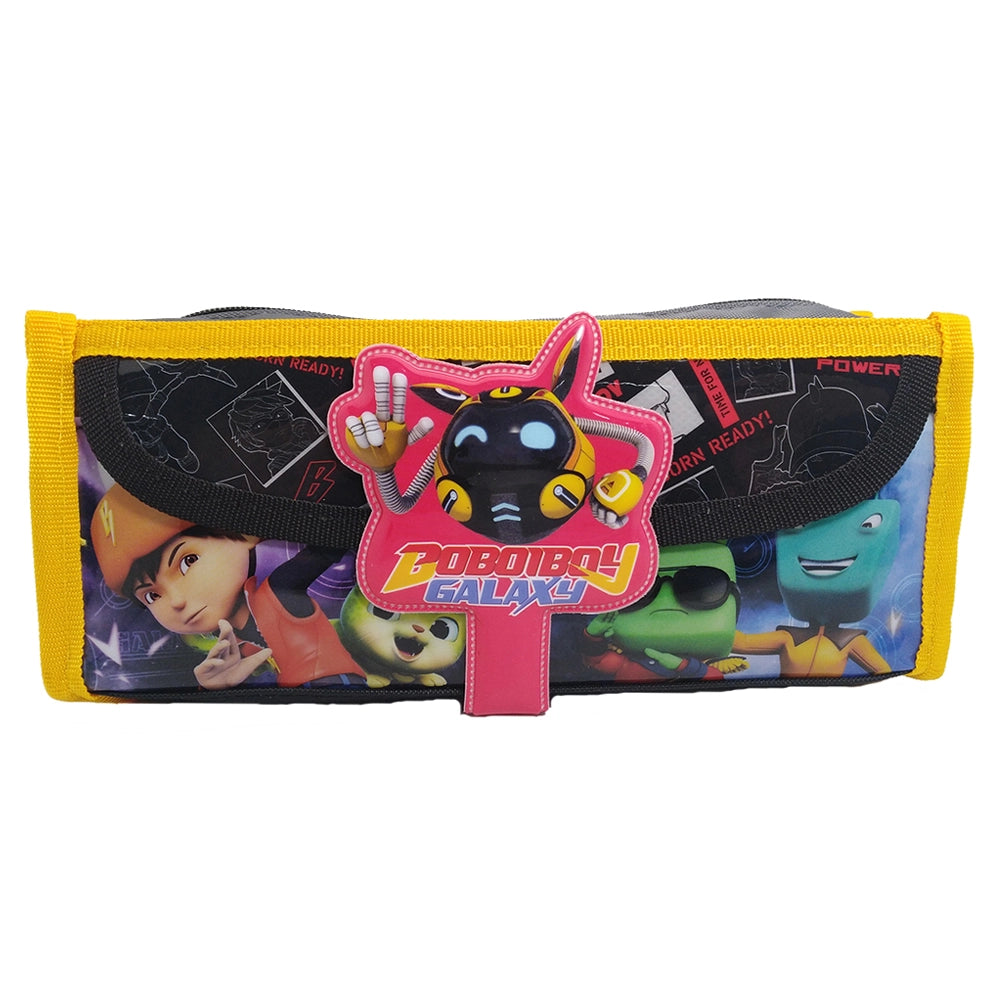 Boboiboy Square Pencil Bag With Pocket