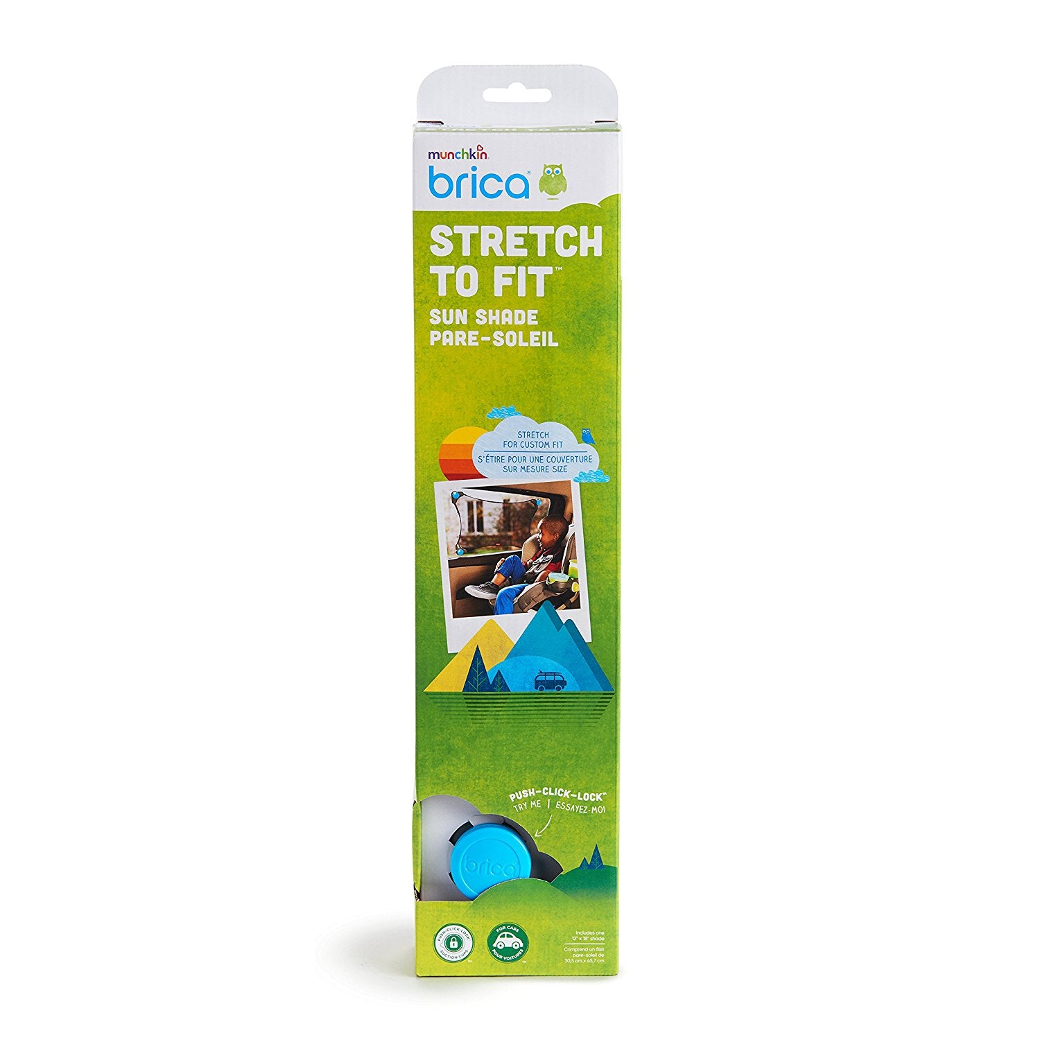 Brica New Stretch To Fit Auto Shade