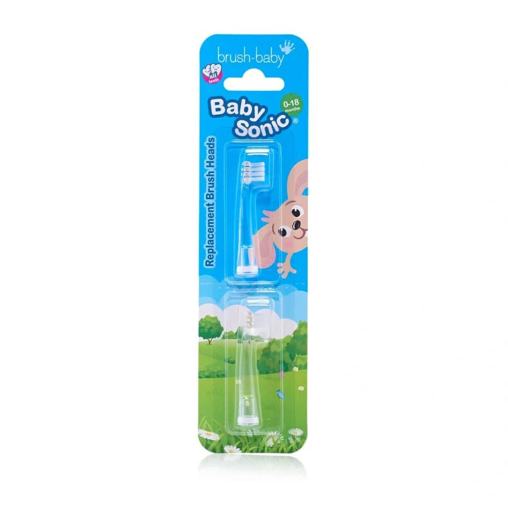 Brush Baby Baby Sonic Replacement Brush Head 2Pcs