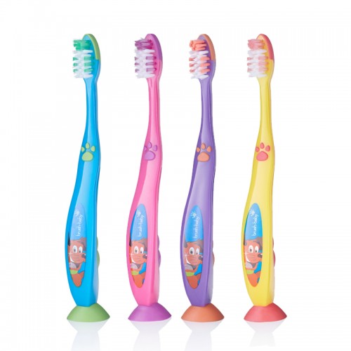 Brush Baby New Flossbrush 6+Yr (Purple/Pink/Blue/Yellow)