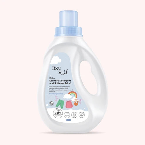 Bzu Bzu Baby Laundry Detergent & Softener 2 In 1
