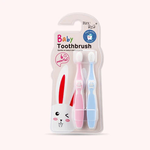 Bzu Bzu Baby Toothbrush (2 In 1)