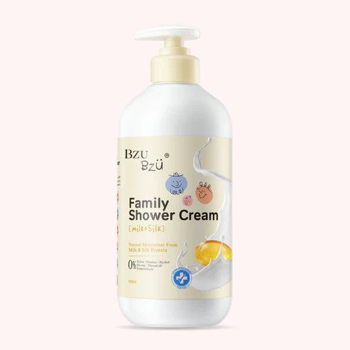 Bzu Bzu Family Shower Cream (Milk + Silk)