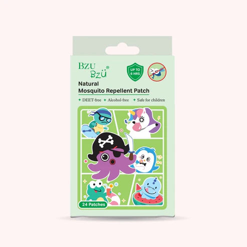 Bzu Bzu Mosquito Repellent Patch 24Pcs S/O