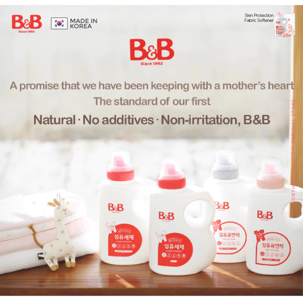 B&B BABY FABRIC SOFTENER JASMINE REFILL 800ML