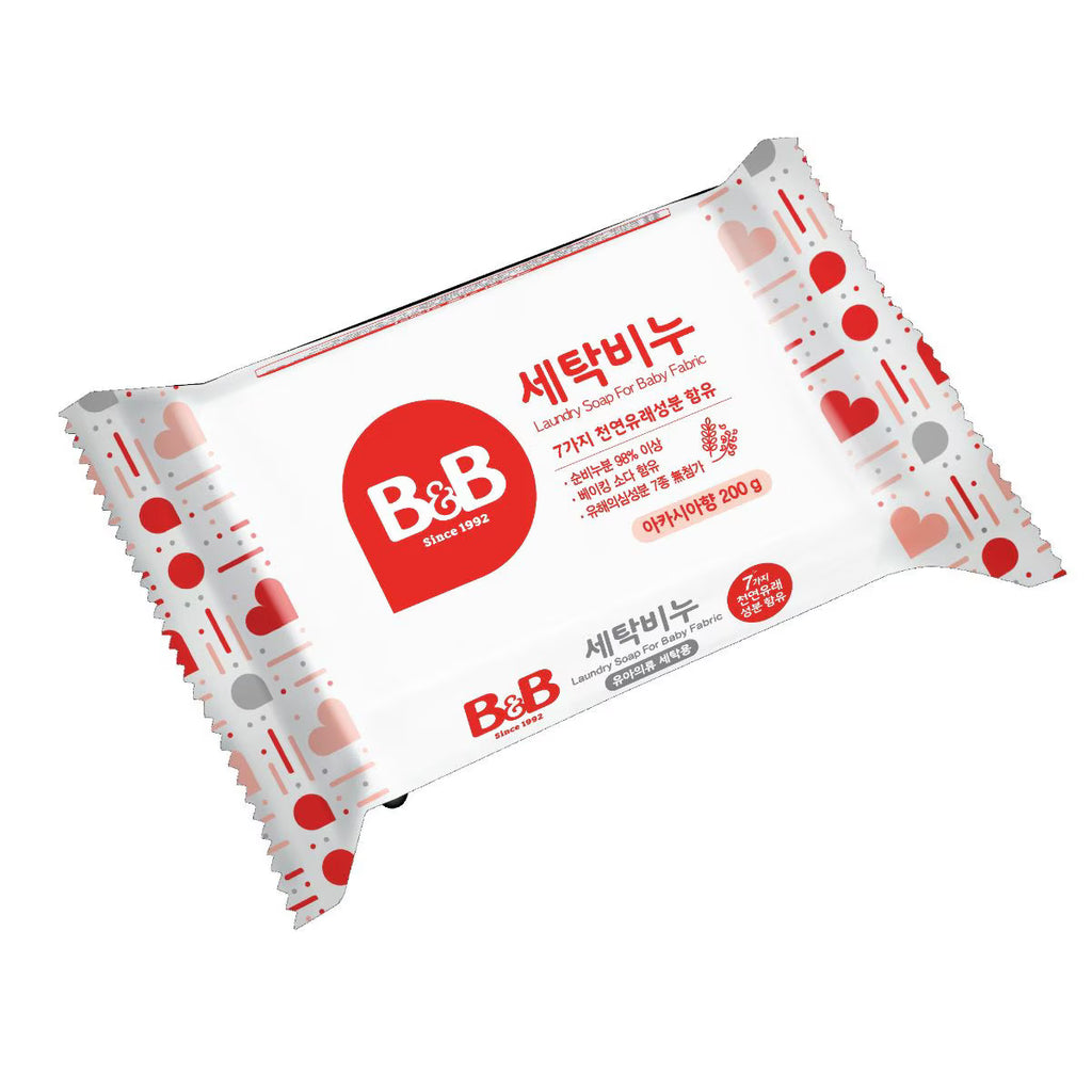 B&B LAUNDRY SOAP FOR BABY FABRIC 200G (ACACIA)