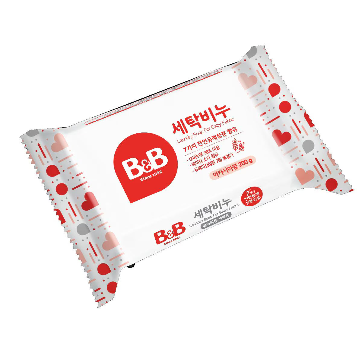 B&B LAUNDRY SOAP FOR BABY FABRIC 200G (ACACIA)
