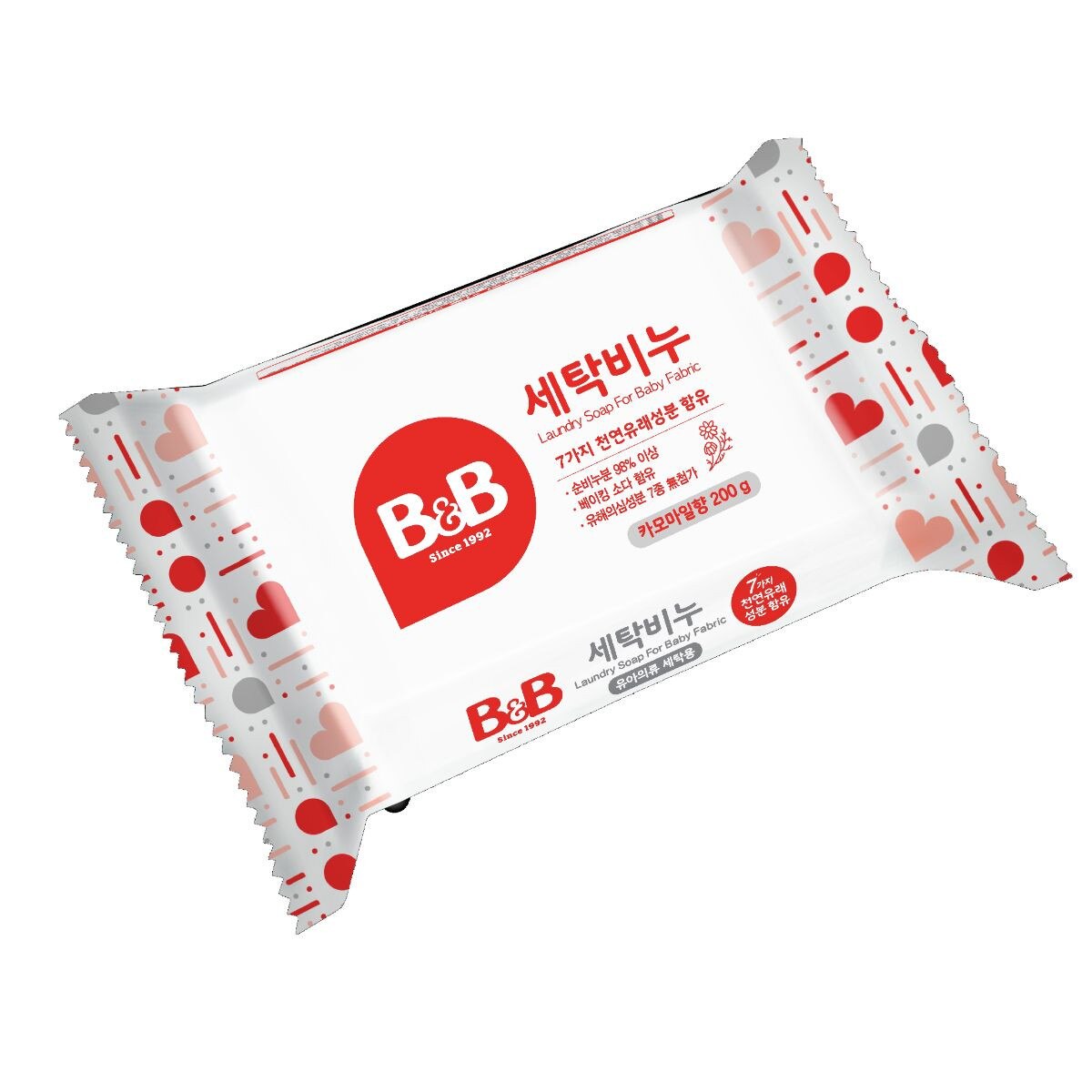 B&B LAUNDRY SOAP FOR BABY FABRIC 200G (CHAMOMILE)
