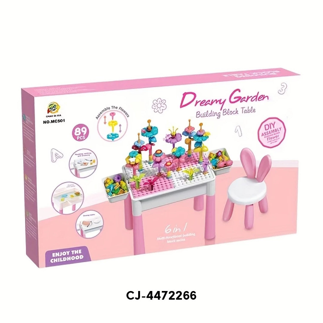 Chengji Building Block Flower Table