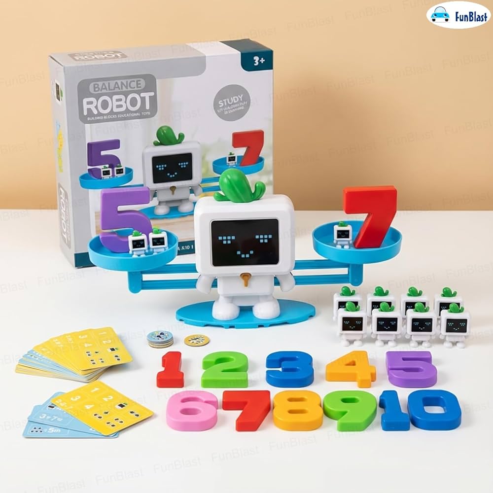 Chengji Robot Scale Maths Puzzle