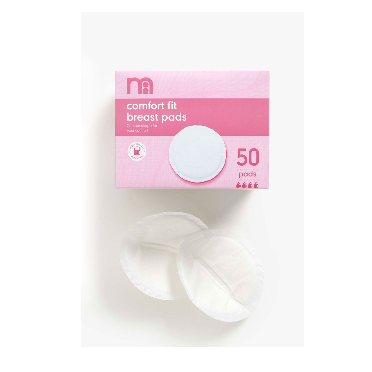MC Comfort FIR Breast Pads 50pk (2sets)