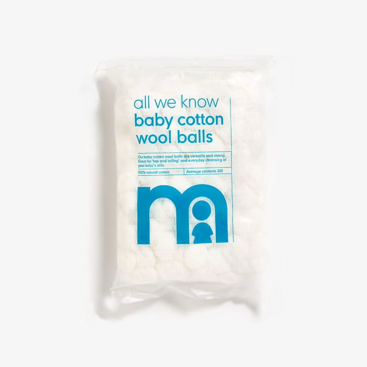 MC Small Cotton Wool Balls 200 (2sets)