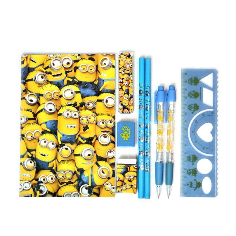 Despicable Me Minions 9Pcs Stationery Set