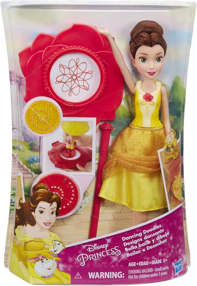 Disney Princess Fashion Doll Dancing Doodle Belle