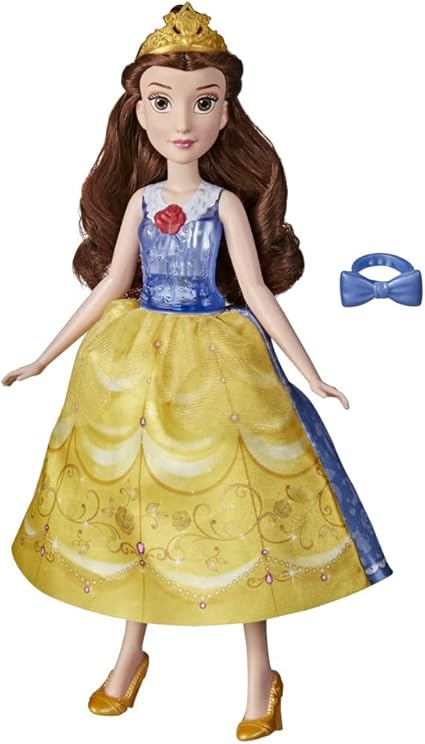 Disney Princess Fashion Doll Spin And Switch Belle