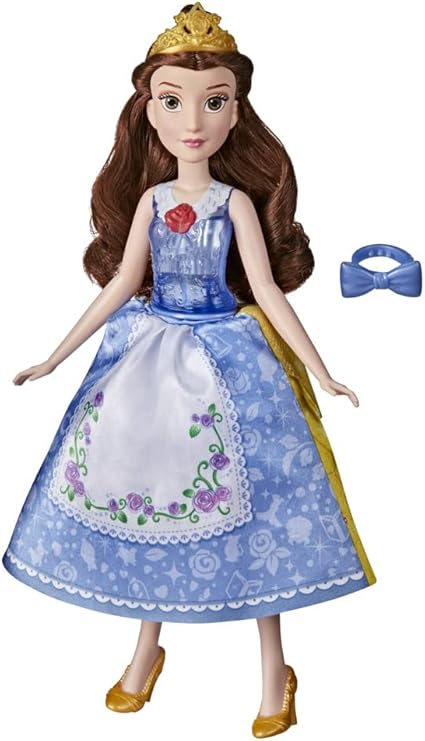 Disney Princess Fashion Doll Spin And Switch Belle