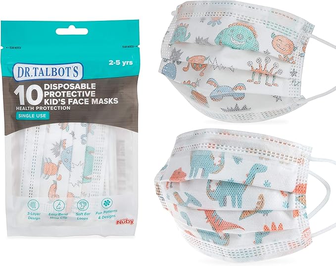 Dr.Talbots Kids Boy Face Mask 2-5Yr S/O