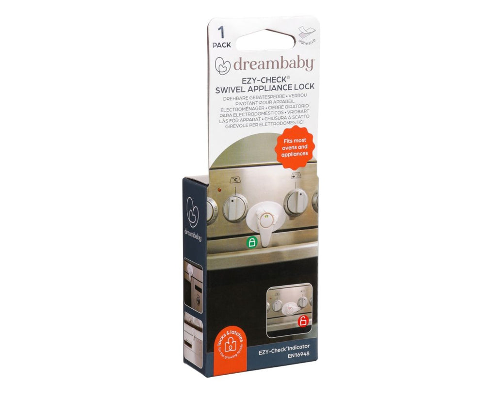 Dreambaby Ezy Check Swivel Appliance Latch