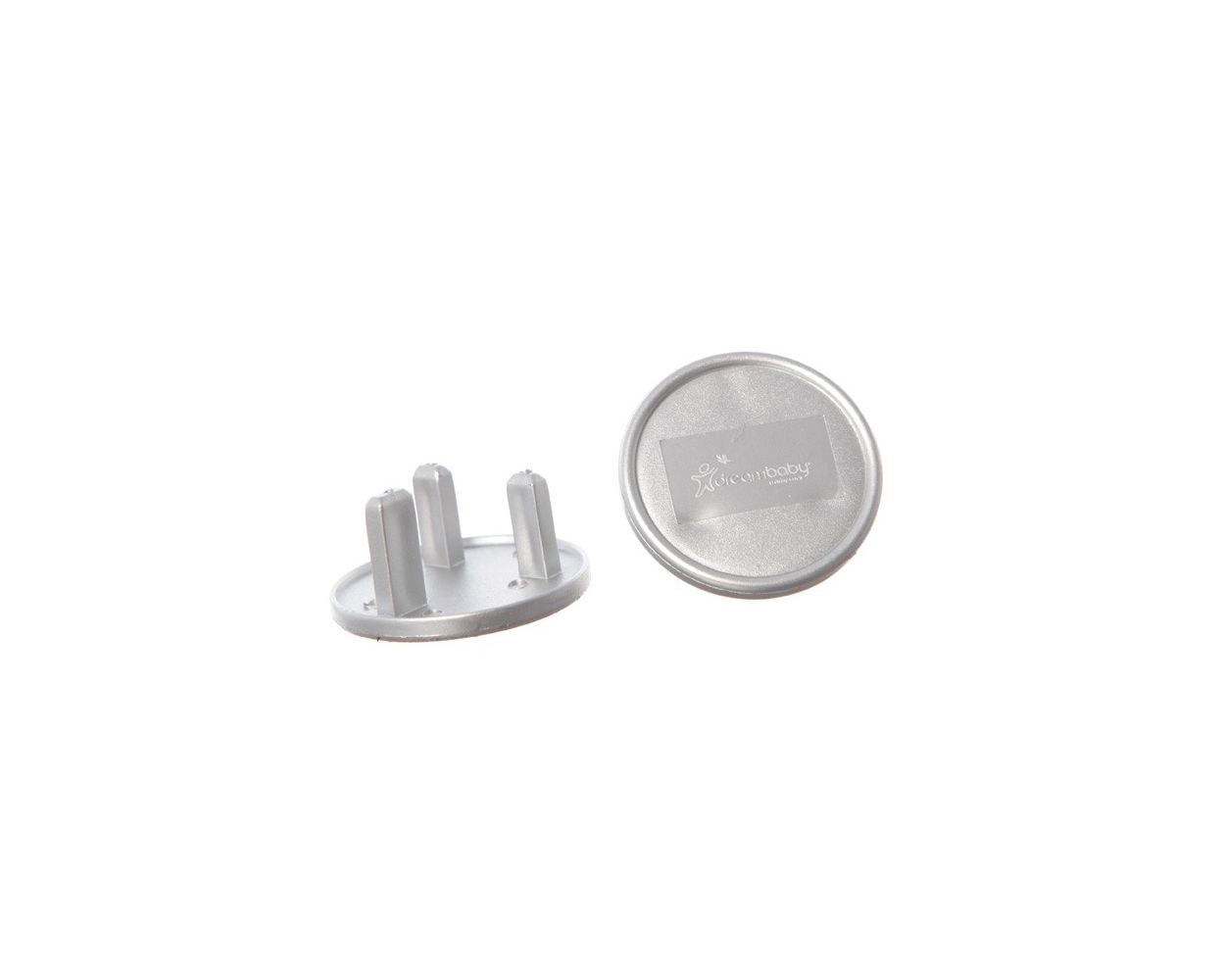 Dreambaby Outlet Plugs 6 Pack-Silver