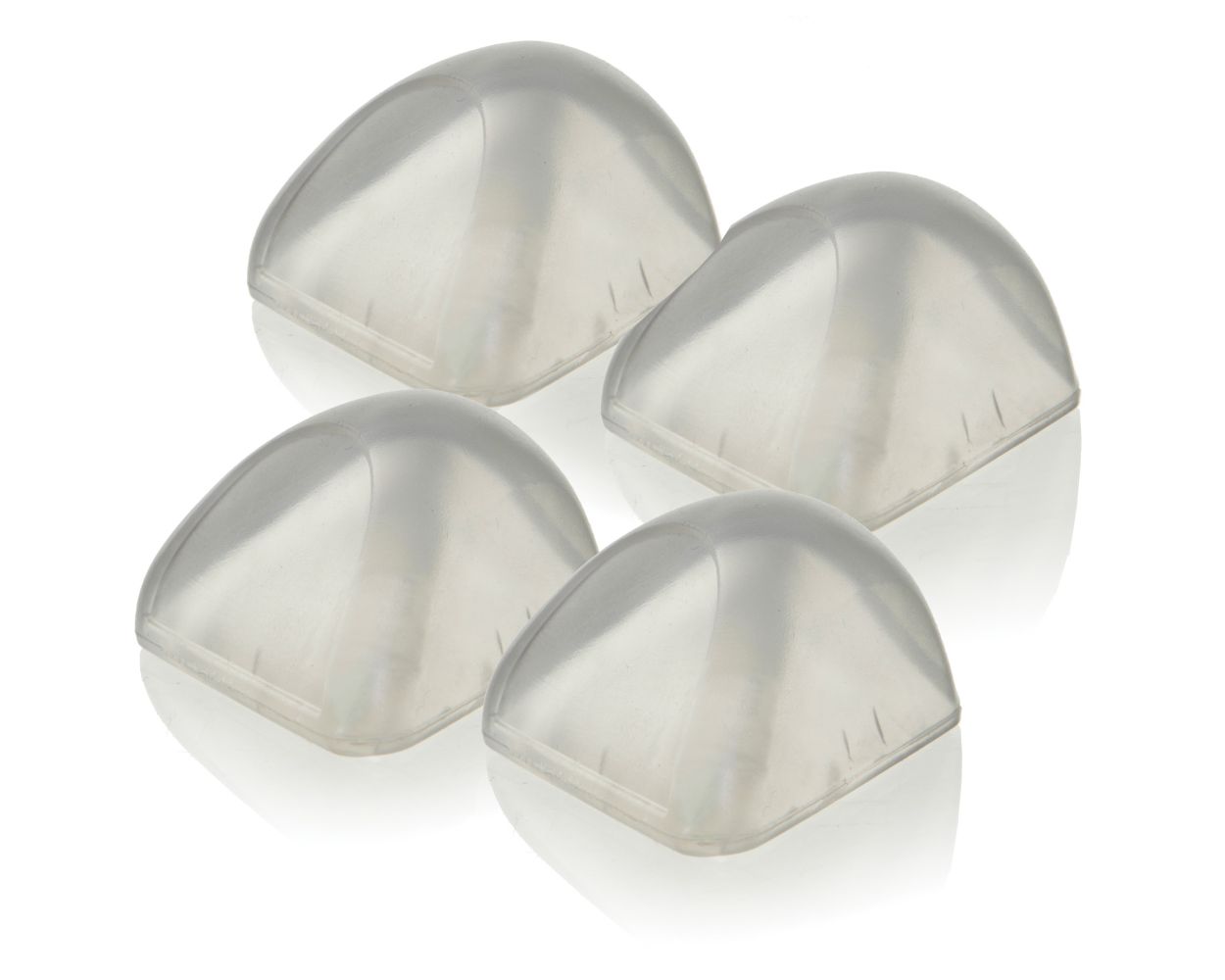 Dreambaby Soft Touch 2 Layer Corner Cushion 4 Pack