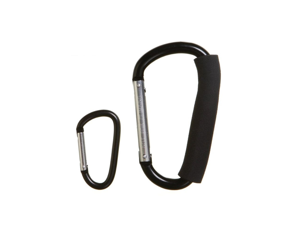 Dreambaby Stroller Hook Carabiner 2 Pack (L) & (S)