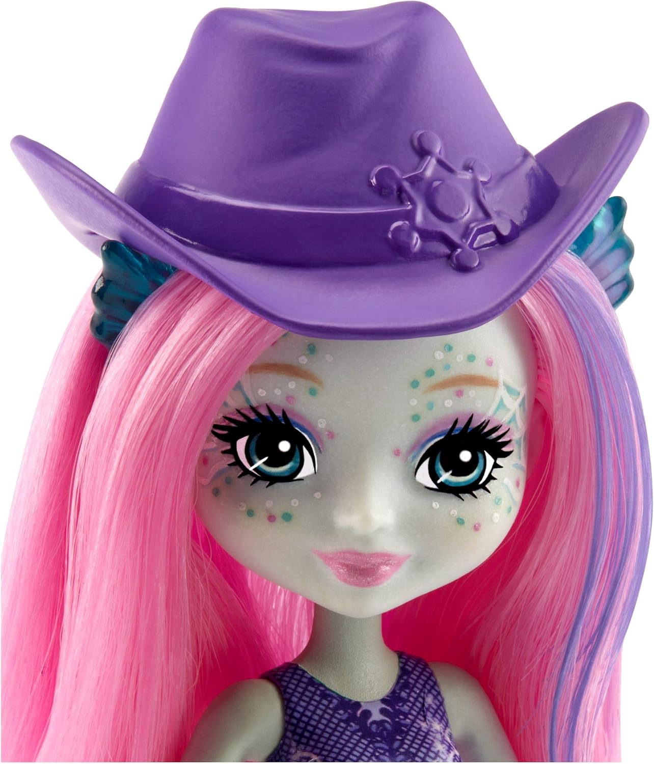 Enchantimals Sandella Seahorse, Friends And Western-Styled Coach Doll & Playset