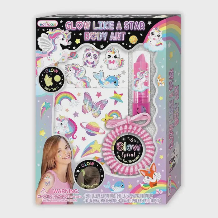 Hot Focus Glow Like A Star Body Art