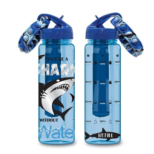 Hot Focus Time Marker Water Bottle W/Freeze Tube