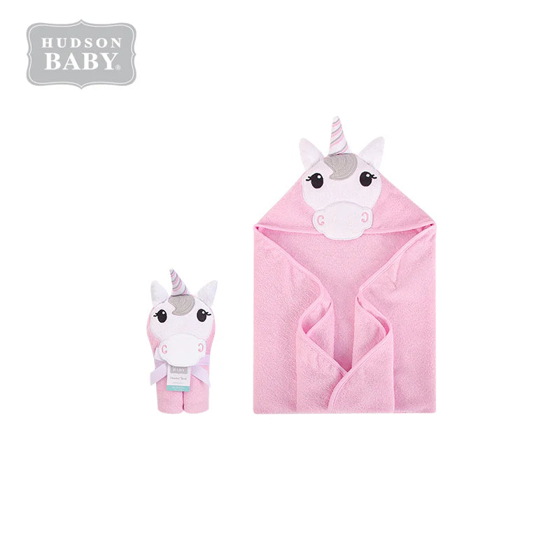 Hudson Baby Animal Hooded Towel