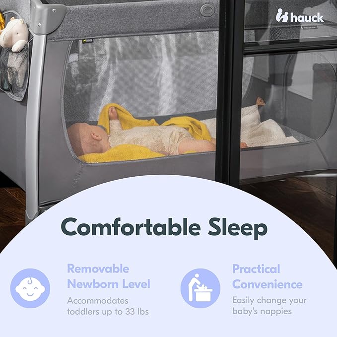 Hauck Play N Relax Center (Melange Charcoal)