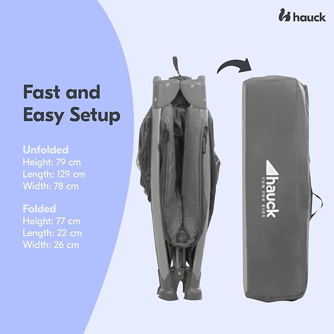 Hauck Play N Relax Center (Melange Charcoal)