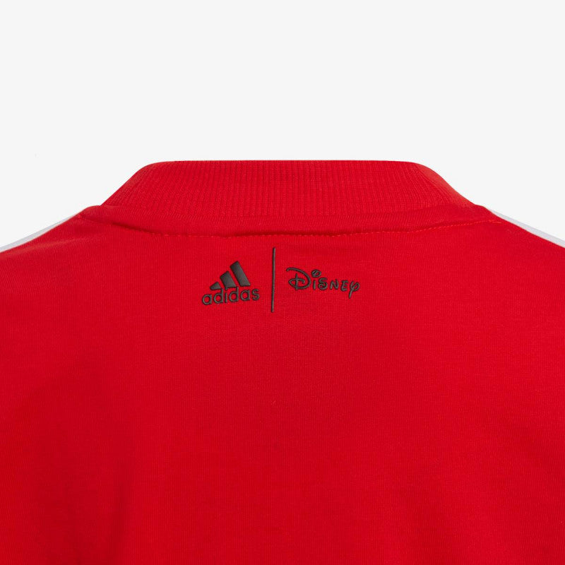 Adidas Kids Unisex Training Disney Mickey Mouse Tee Red