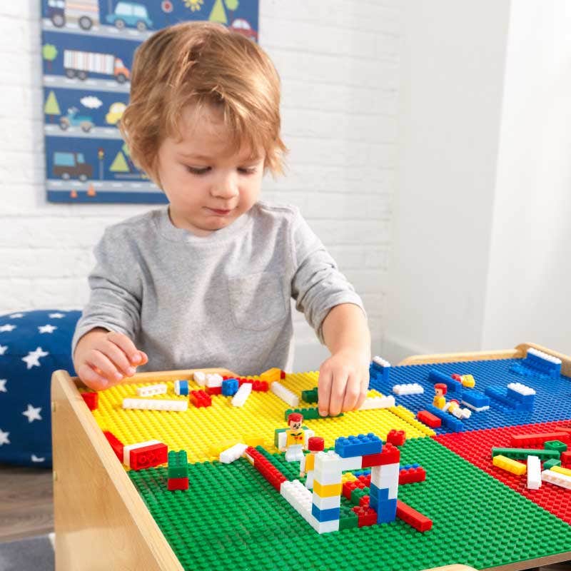 Kidkraft 2 In 1 Activity Table W/Lego Board