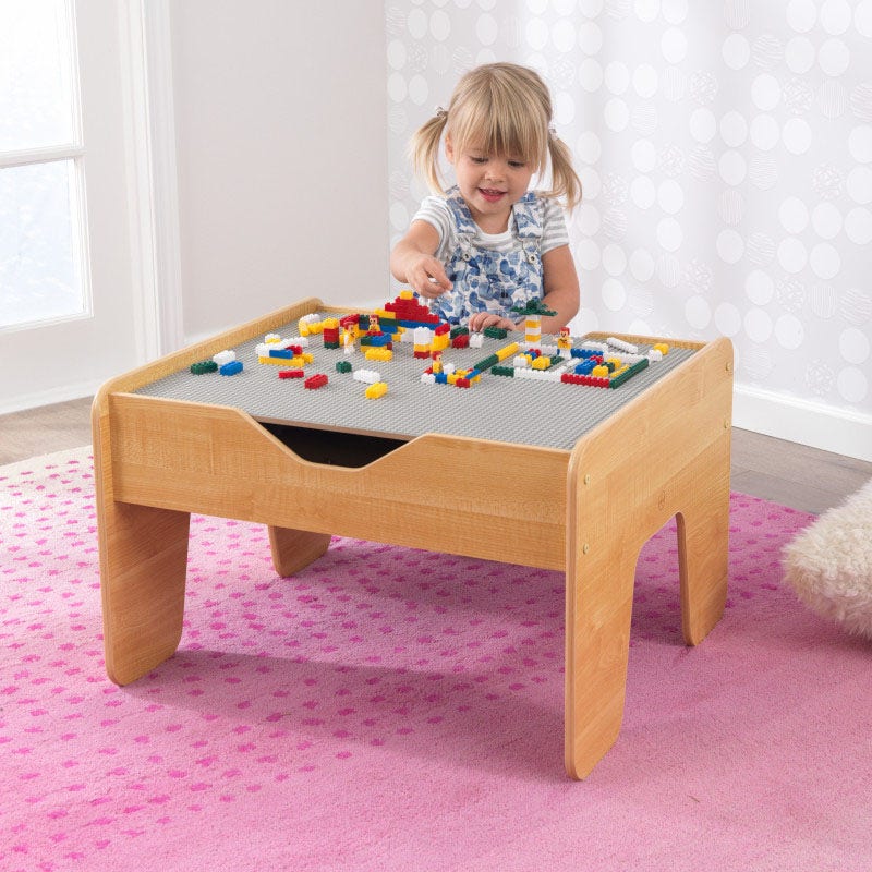 Kidkraft Activity Play Table (Gray & Natural)