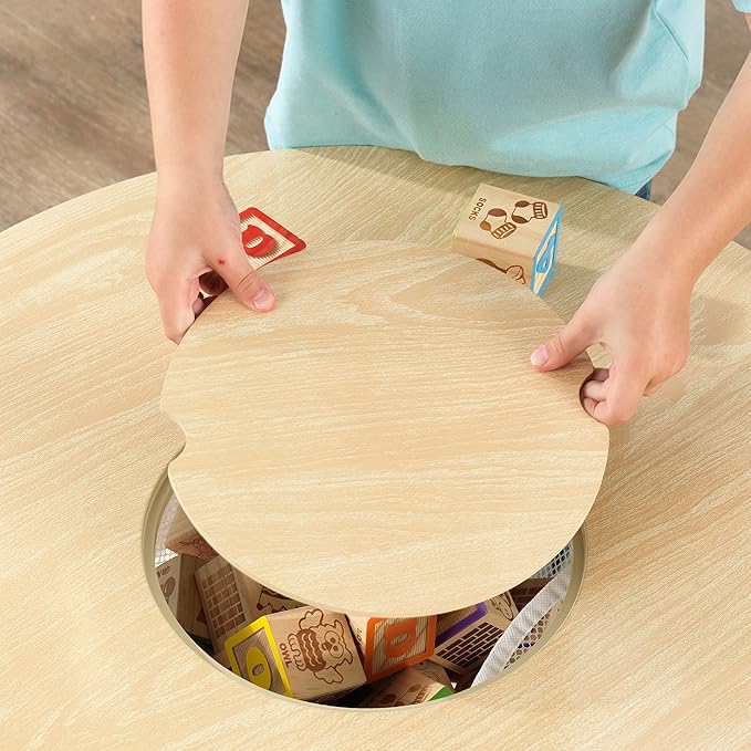 Kidkraft Childrens Round Storage Table & Chair Set