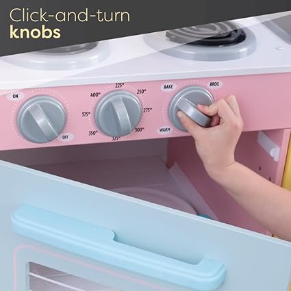 Kidkraft Large Children Wooden Pastel Kitchen