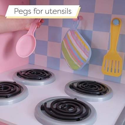 Kidkraft Large Children Wooden Pastel Kitchen